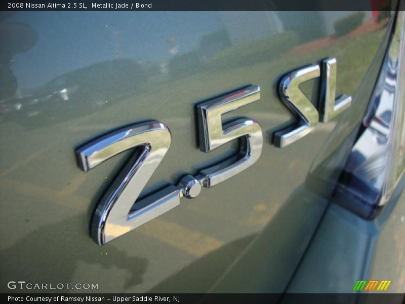 Metallic Jade / Blond 2008 Nissan Altima 2.5 SL