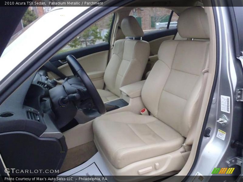  2010 TSX Sedan Parchment Interior