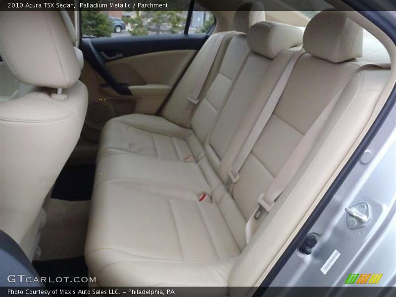  2010 TSX Sedan Parchment Interior