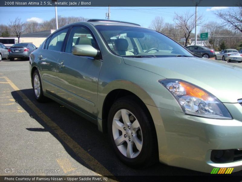 Metallic Jade / Blond 2008 Nissan Altima 2.5 SL