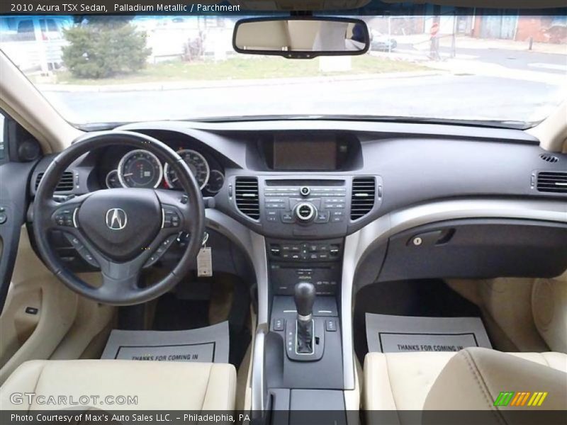 Dashboard of 2010 TSX Sedan