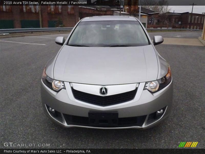 Palladium Metallic / Parchment 2010 Acura TSX Sedan