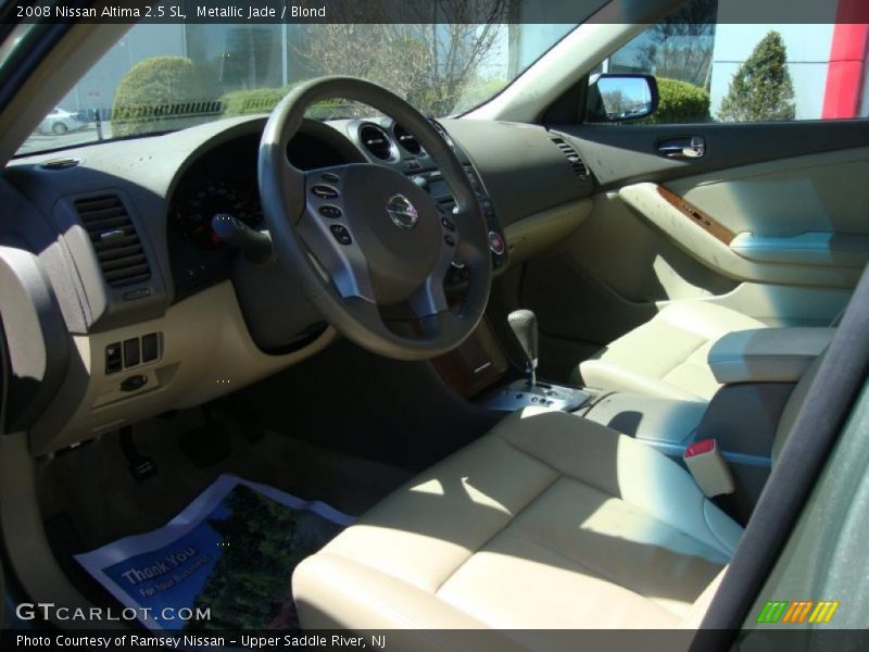 Metallic Jade / Blond 2008 Nissan Altima 2.5 SL