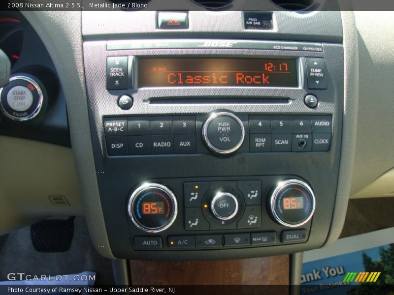 Metallic Jade / Blond 2008 Nissan Altima 2.5 SL