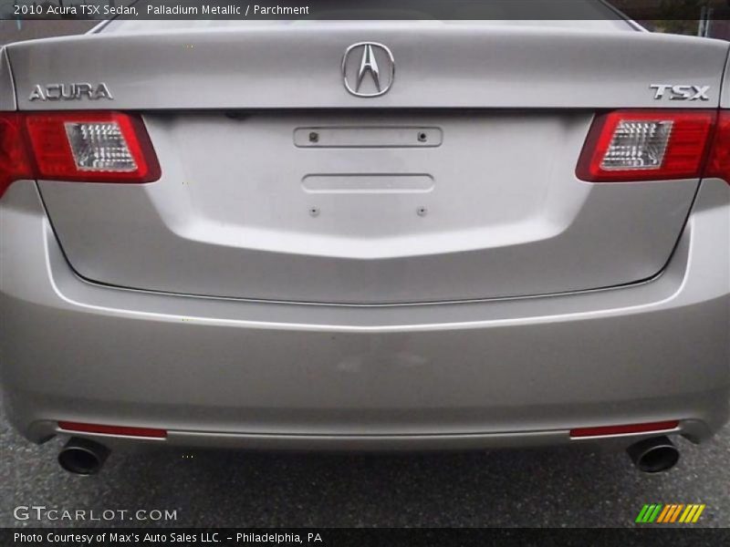 Palladium Metallic / Parchment 2010 Acura TSX Sedan