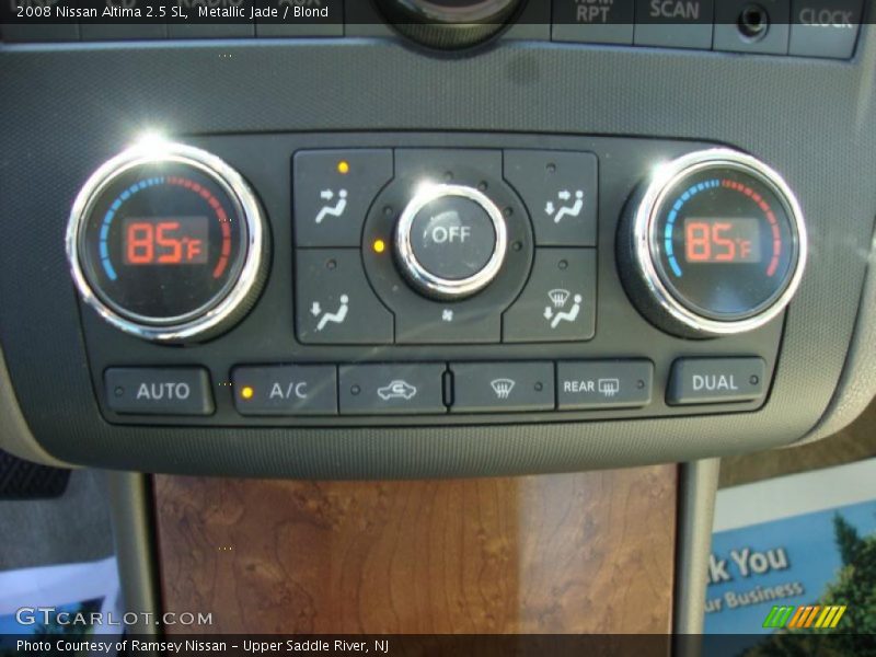 Metallic Jade / Blond 2008 Nissan Altima 2.5 SL