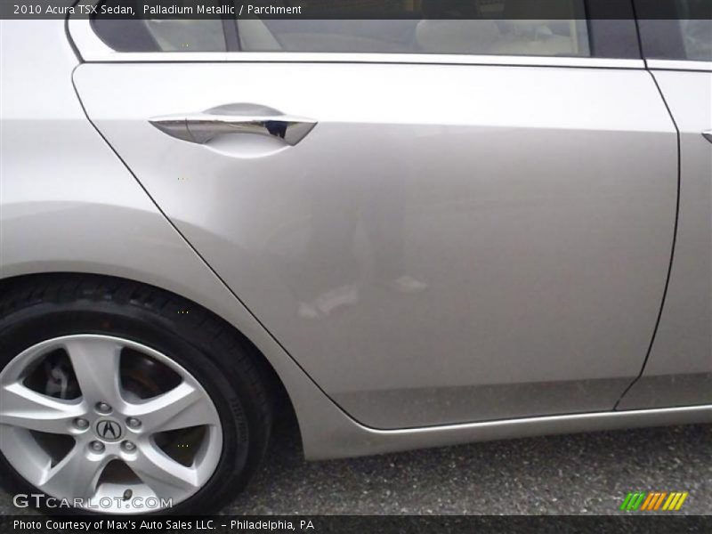 Palladium Metallic / Parchment 2010 Acura TSX Sedan