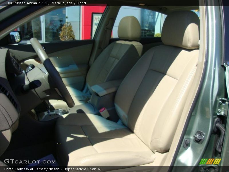 Metallic Jade / Blond 2008 Nissan Altima 2.5 SL