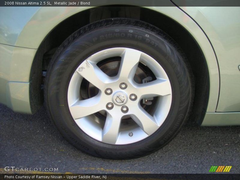 Metallic Jade / Blond 2008 Nissan Altima 2.5 SL