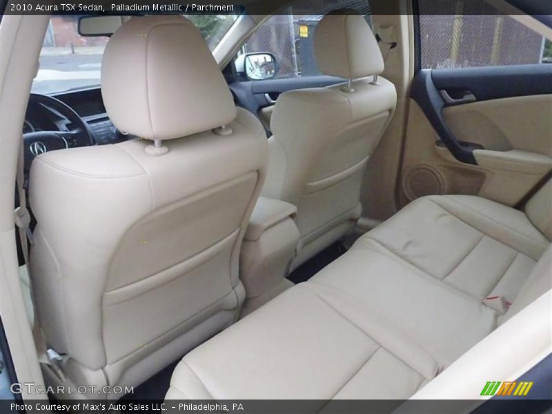  2010 TSX Sedan Parchment Interior