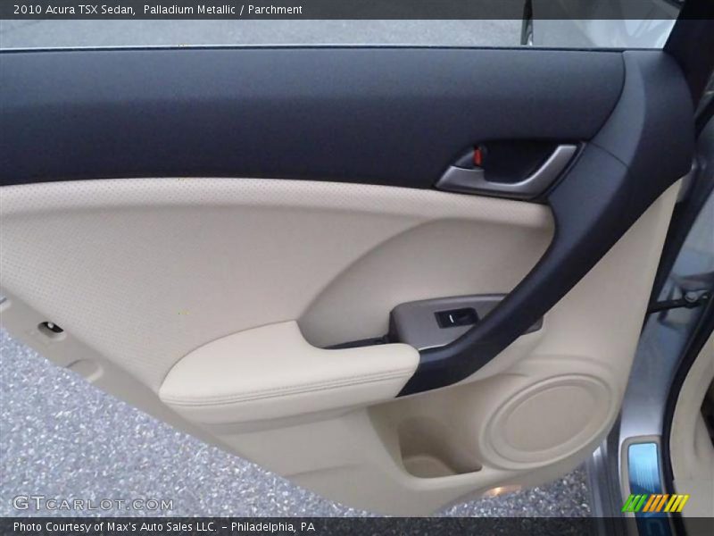 Door Panel of 2010 TSX Sedan