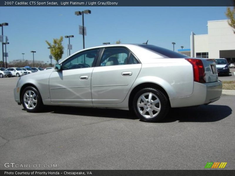 Light Platinum / Light Gray/Ebony 2007 Cadillac CTS Sport Sedan