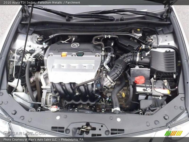  2010 TSX Sedan Engine - 2.4 Liter DOHC 16-Valve i-VTEC 4 Cylinder