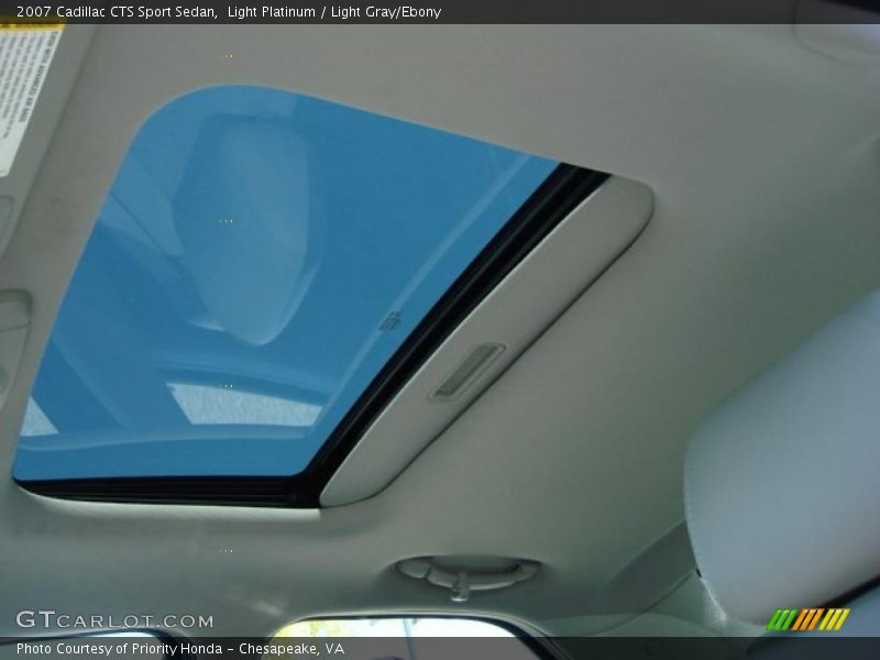 Light Platinum / Light Gray/Ebony 2007 Cadillac CTS Sport Sedan