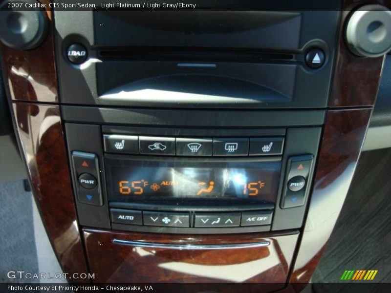 Light Platinum / Light Gray/Ebony 2007 Cadillac CTS Sport Sedan