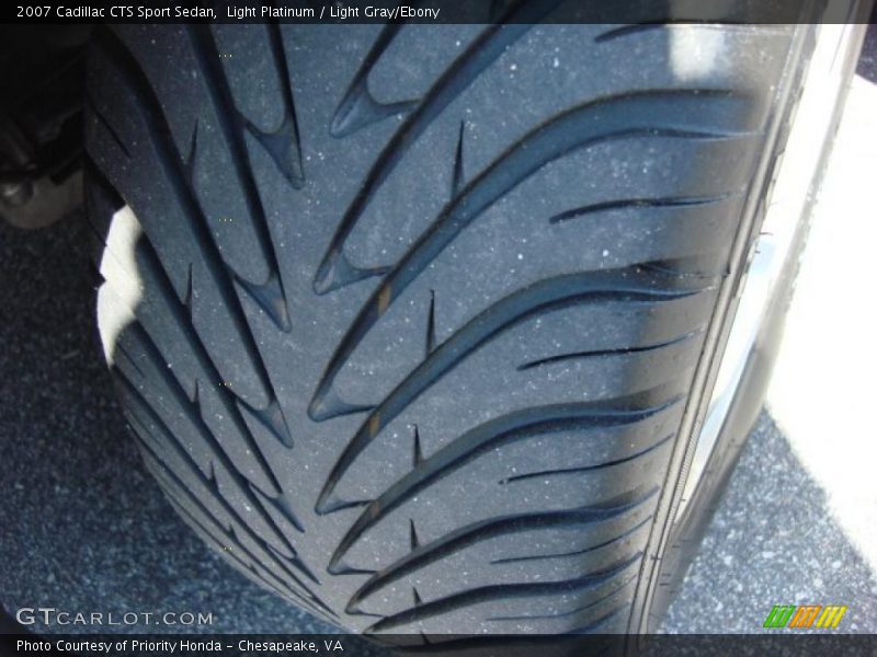 Light Platinum / Light Gray/Ebony 2007 Cadillac CTS Sport Sedan
