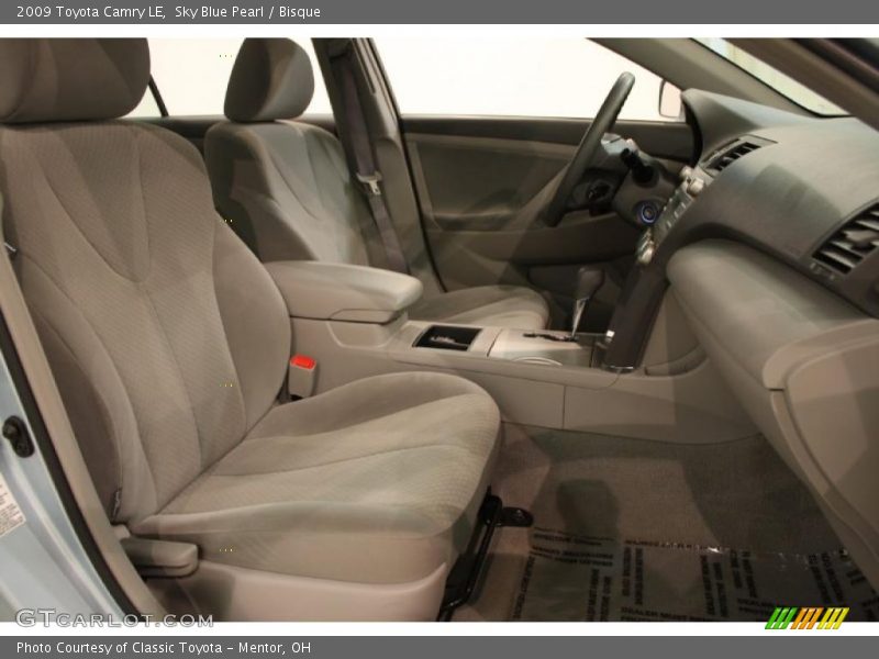 Sky Blue Pearl / Bisque 2009 Toyota Camry LE