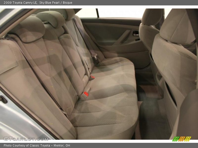 Sky Blue Pearl / Bisque 2009 Toyota Camry LE