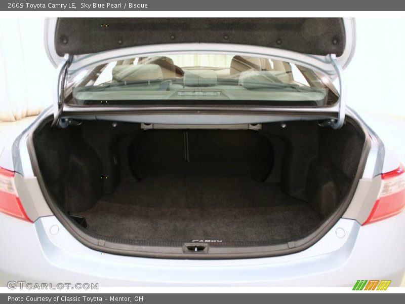 Sky Blue Pearl / Bisque 2009 Toyota Camry LE