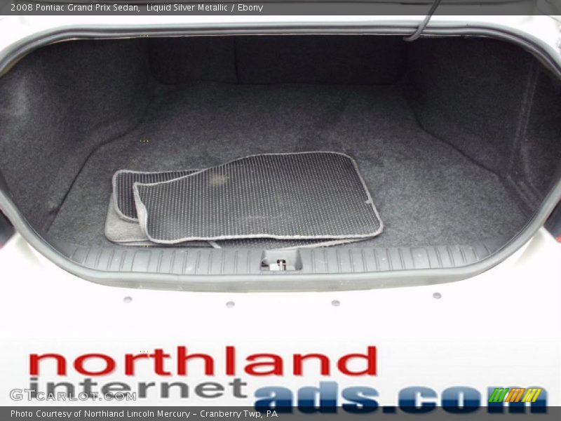 Liquid Silver Metallic / Ebony 2008 Pontiac Grand Prix Sedan
