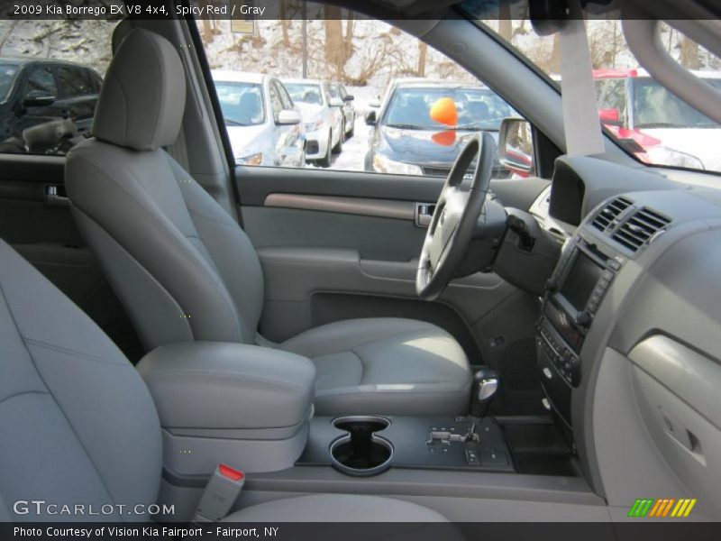  2009 Borrego EX V8 4x4 Gray Interior