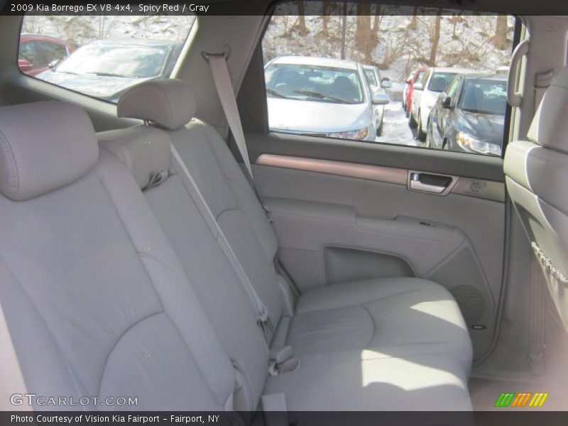  2009 Borrego EX V8 4x4 Gray Interior
