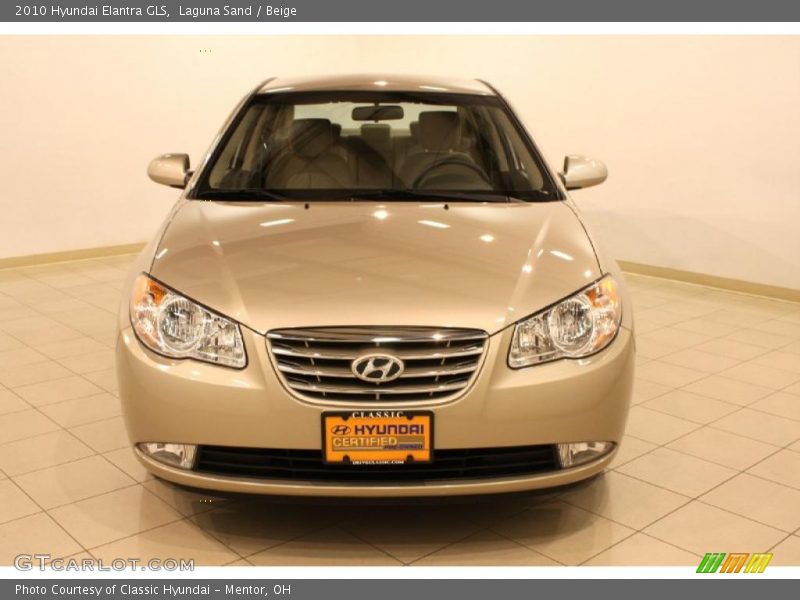 Laguna Sand / Beige 2010 Hyundai Elantra GLS