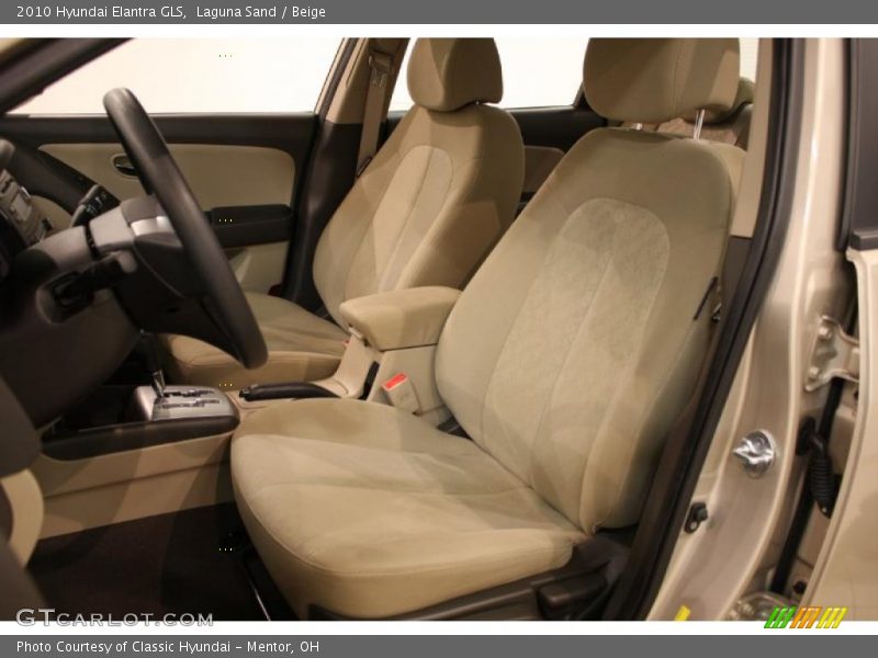 Laguna Sand / Beige 2010 Hyundai Elantra GLS