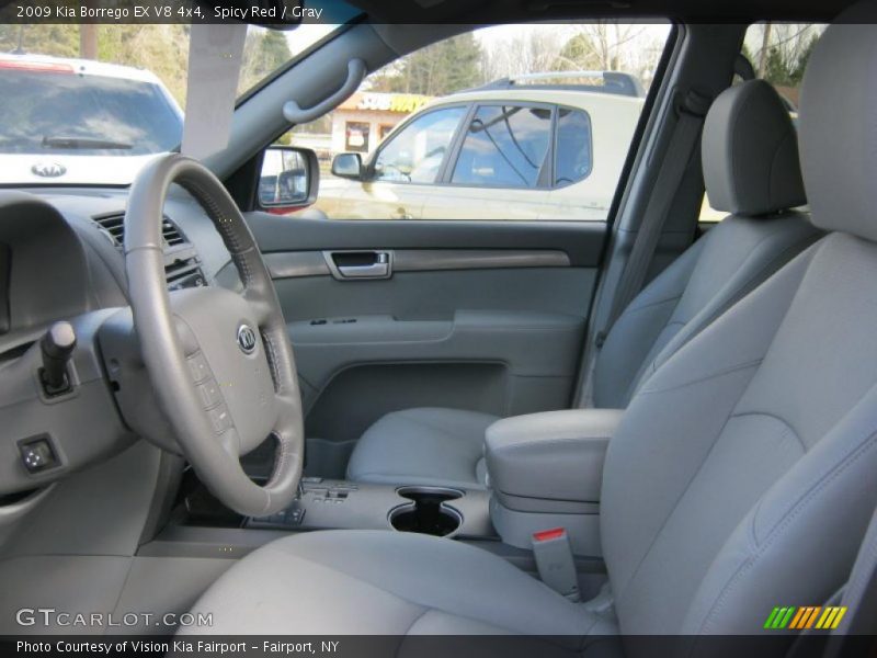  2009 Borrego EX V8 4x4 Gray Interior