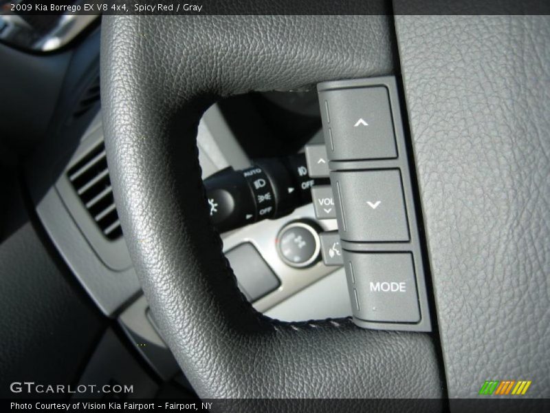 Controls of 2009 Borrego EX V8 4x4