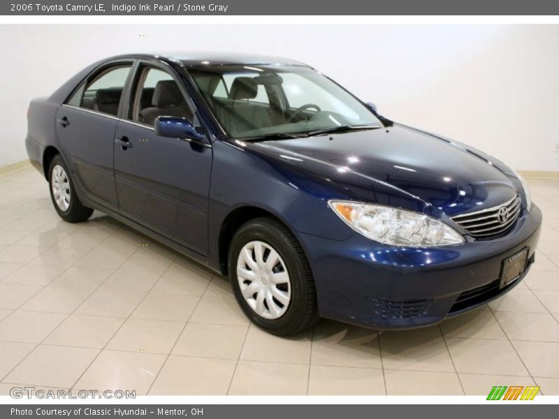 Indigo Ink Pearl / Stone Gray 2006 Toyota Camry LE