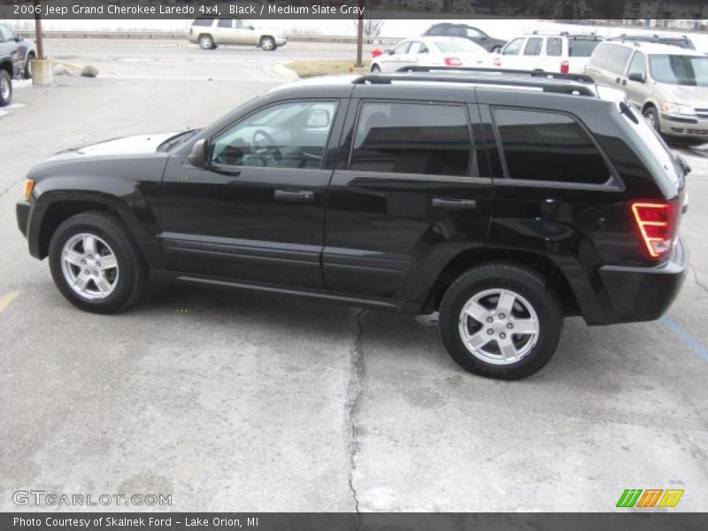 Black / Medium Slate Gray 2006 Jeep Grand Cherokee Laredo 4x4