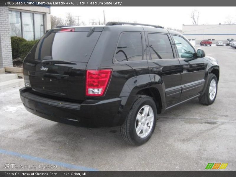 Black / Medium Slate Gray 2006 Jeep Grand Cherokee Laredo 4x4