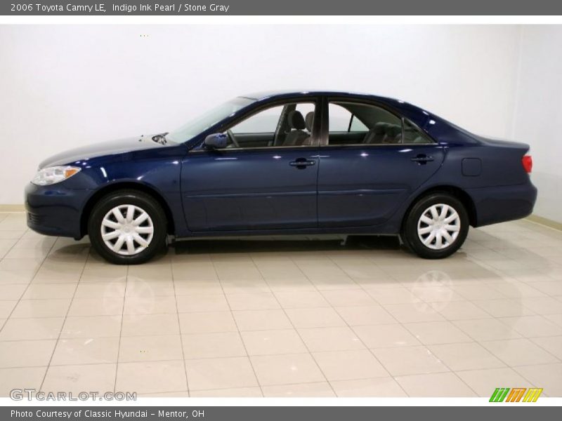 Indigo Ink Pearl / Stone Gray 2006 Toyota Camry LE