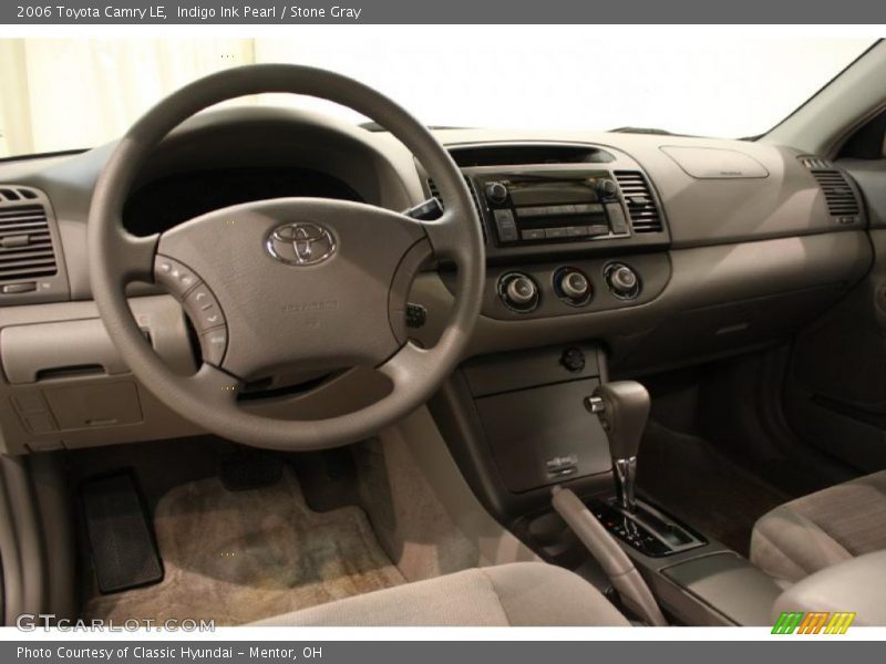 Indigo Ink Pearl / Stone Gray 2006 Toyota Camry LE