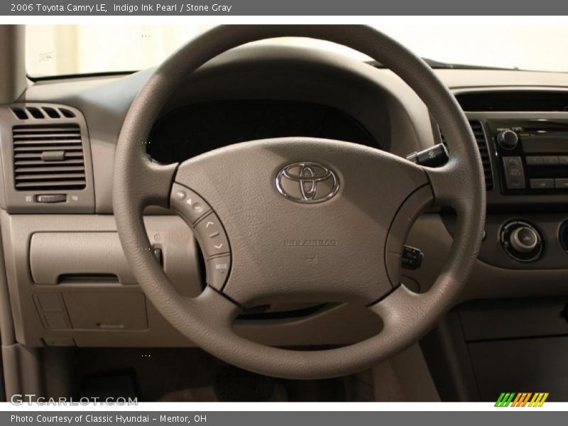 Indigo Ink Pearl / Stone Gray 2006 Toyota Camry LE