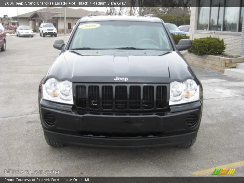 Black / Medium Slate Gray 2006 Jeep Grand Cherokee Laredo 4x4