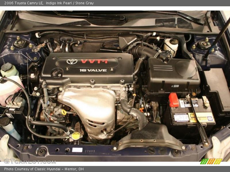 Indigo Ink Pearl / Stone Gray 2006 Toyota Camry LE