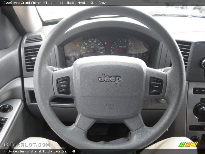 Black / Medium Slate Gray 2006 Jeep Grand Cherokee Laredo 4x4