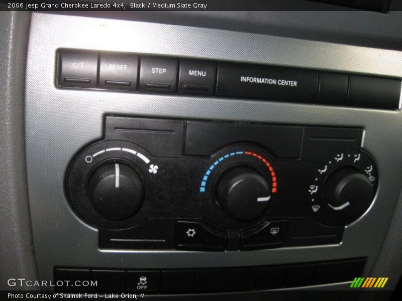 Black / Medium Slate Gray 2006 Jeep Grand Cherokee Laredo 4x4