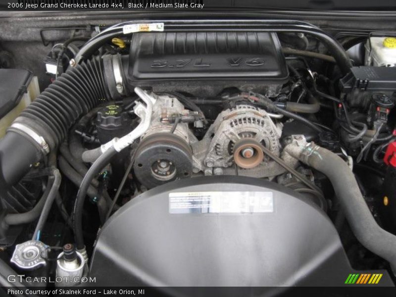Black / Medium Slate Gray 2006 Jeep Grand Cherokee Laredo 4x4