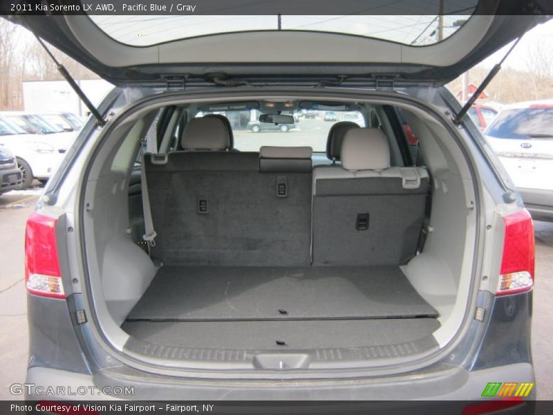 Pacific Blue / Gray 2011 Kia Sorento LX AWD
