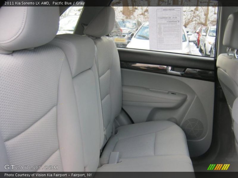 Pacific Blue / Gray 2011 Kia Sorento LX AWD