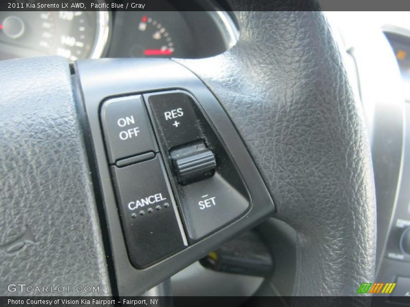 Pacific Blue / Gray 2011 Kia Sorento LX AWD