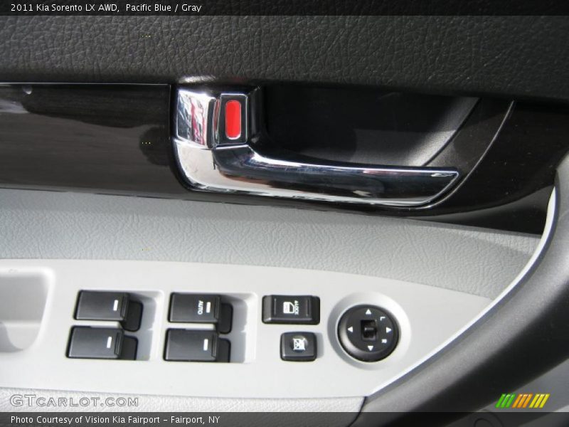 Pacific Blue / Gray 2011 Kia Sorento LX AWD