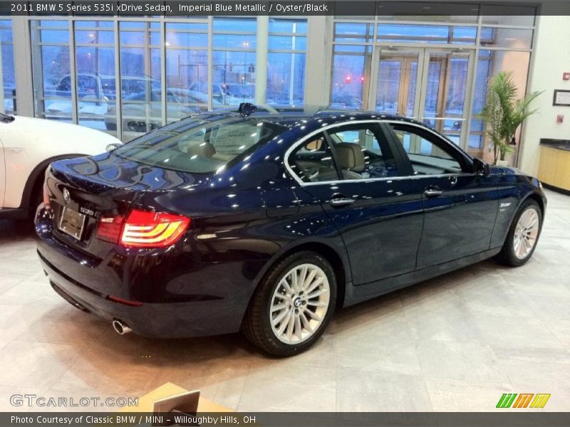  2011 5 Series 535i xDrive Sedan Imperial Blue Metallic