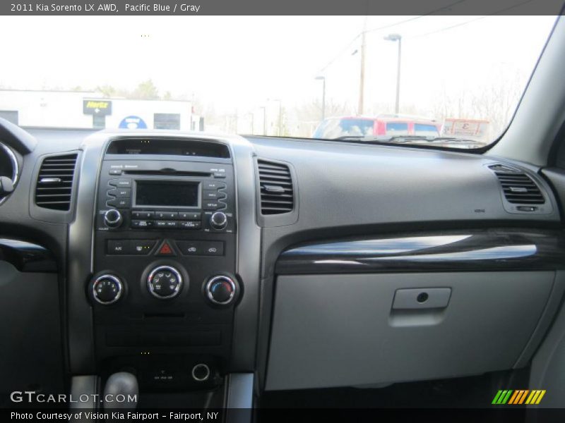 Pacific Blue / Gray 2011 Kia Sorento LX AWD