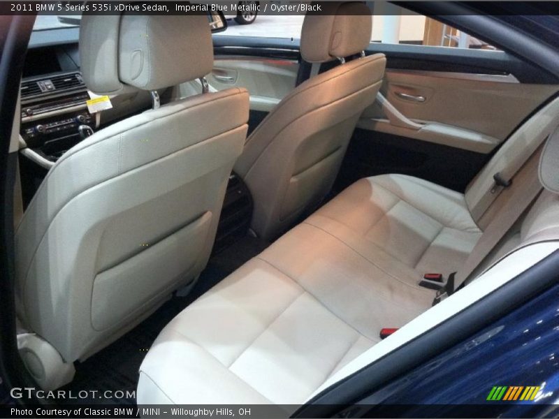  2011 5 Series 535i xDrive Sedan Oyster/Black Interior