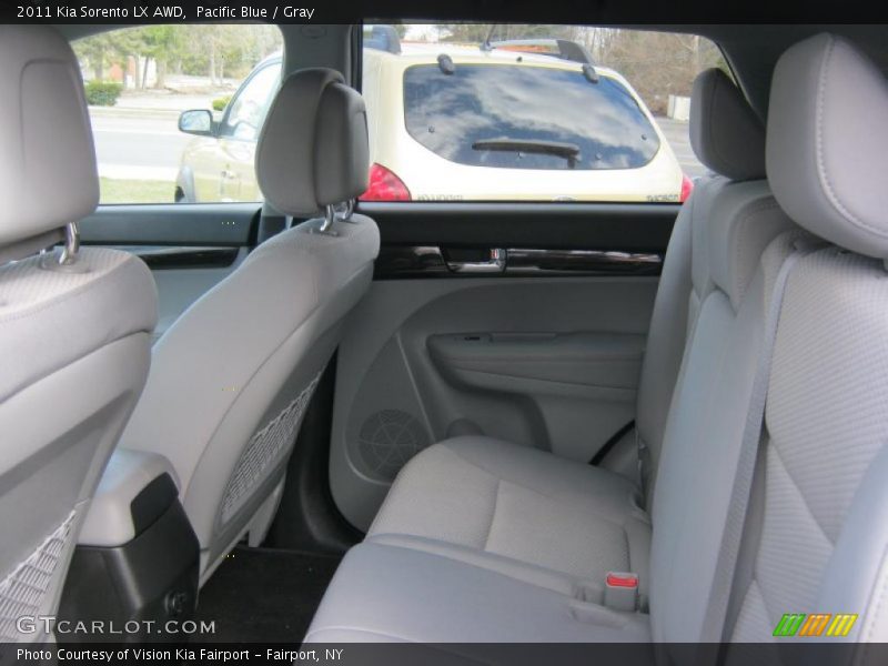 Pacific Blue / Gray 2011 Kia Sorento LX AWD