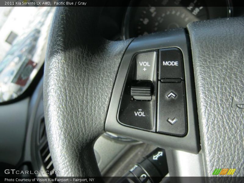 Pacific Blue / Gray 2011 Kia Sorento LX AWD